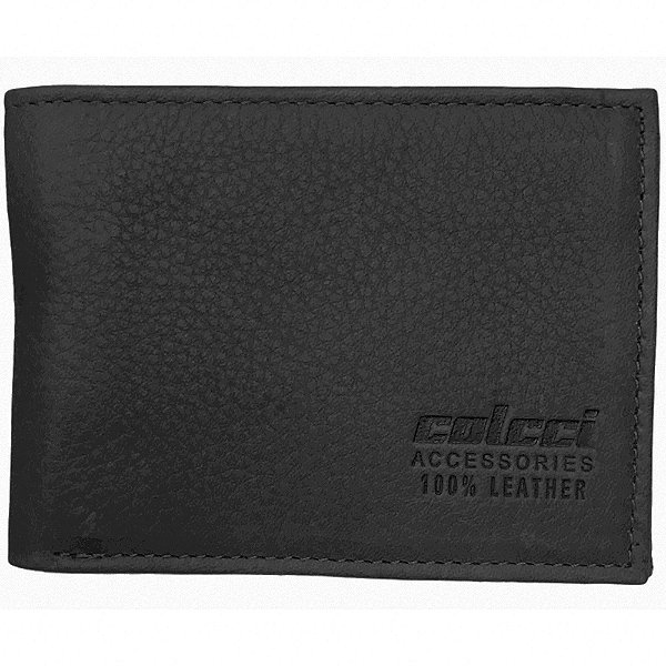 Carteira Colcci Couro Silk Horizon Preto Masculino