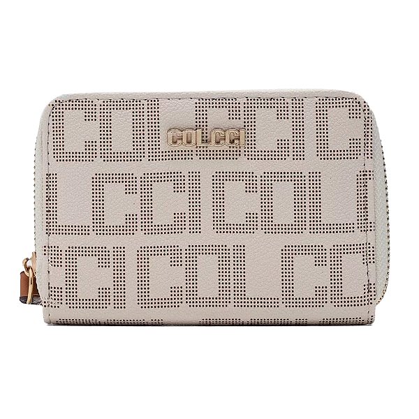 Carteira Colcci Monograma Branco Feminino