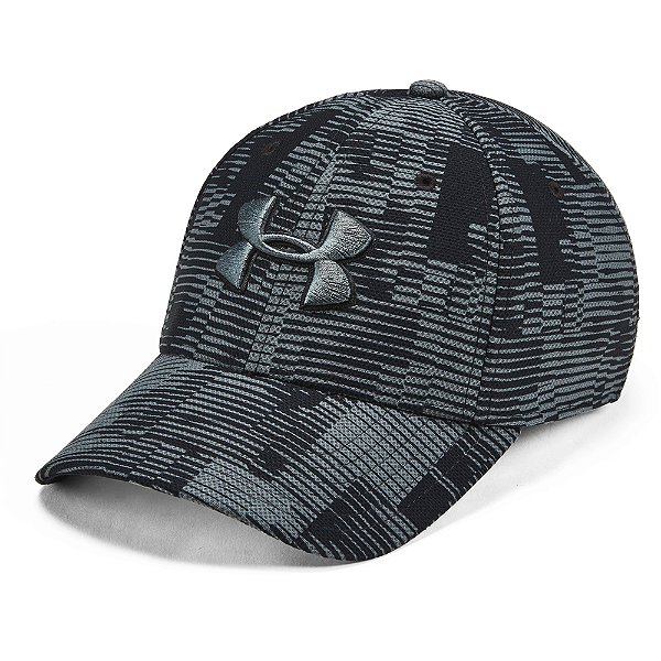 Boné Under Armour Blitzing 3 Printed Cinza Unissex
