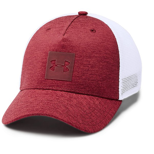 Boné Under Armour Aba Curva Closer Trucker Vermelho