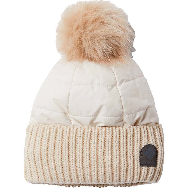 Gorro Columbia Snow Diva Bege Feminino