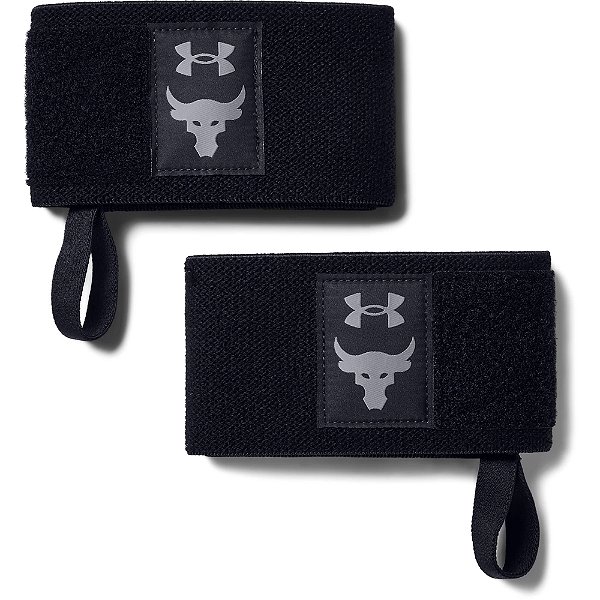 Munhequeira Under Armour Project Rock Preto Unissex