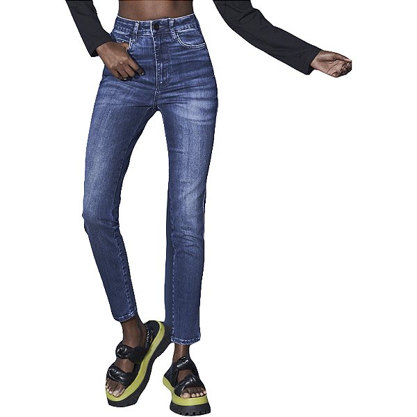 Calça Jeans Colcci Bruna Stretch Azul Feminino