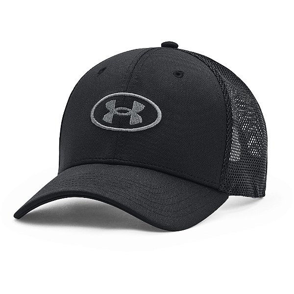 Boné Under Armour Blitzing Trucker Snapback Preto Unissex