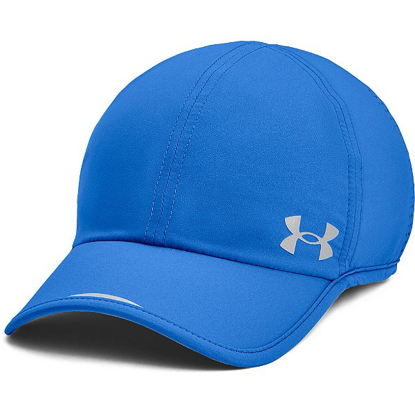 Boné Under Armour Aba Curva Launch Run Snapback Azul