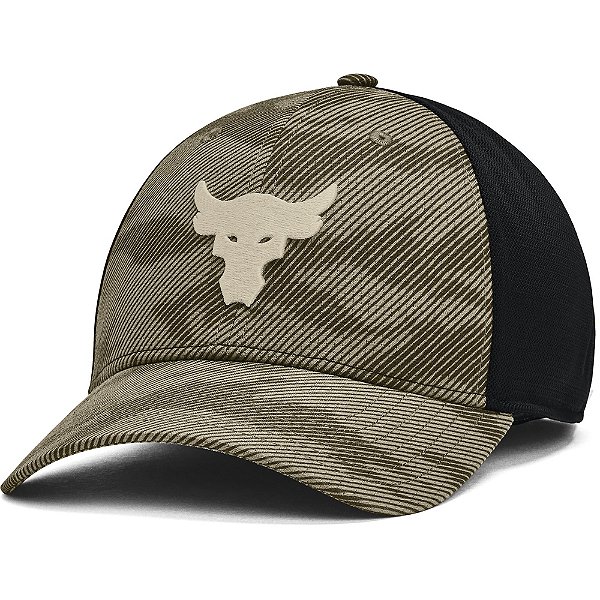 Boné Under Armour Project Rock Trucker Verde Unissex