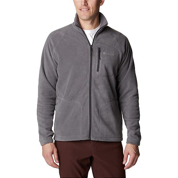 Jaqueta Columbia Fleece Fast Trek II Full Zip Cinza Masculina