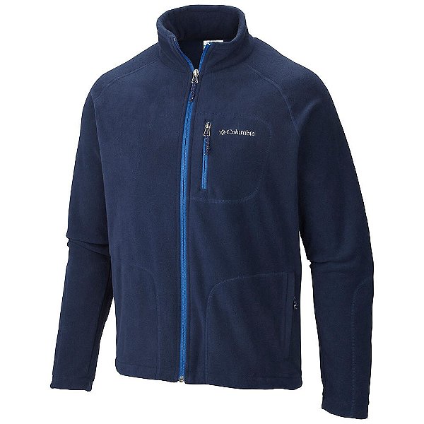 Jaqueta Columbia Fleece Fast Trek II Collegiate Azul Masculina