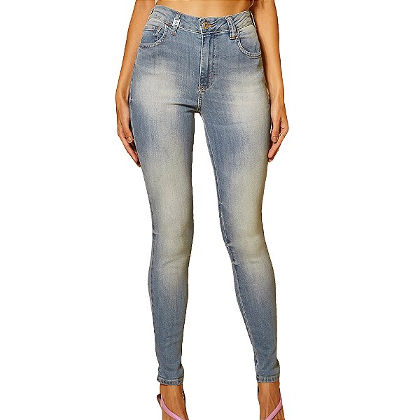 Calça Jeans Forum Marisa 2 Cigarrete Azul Feminino
