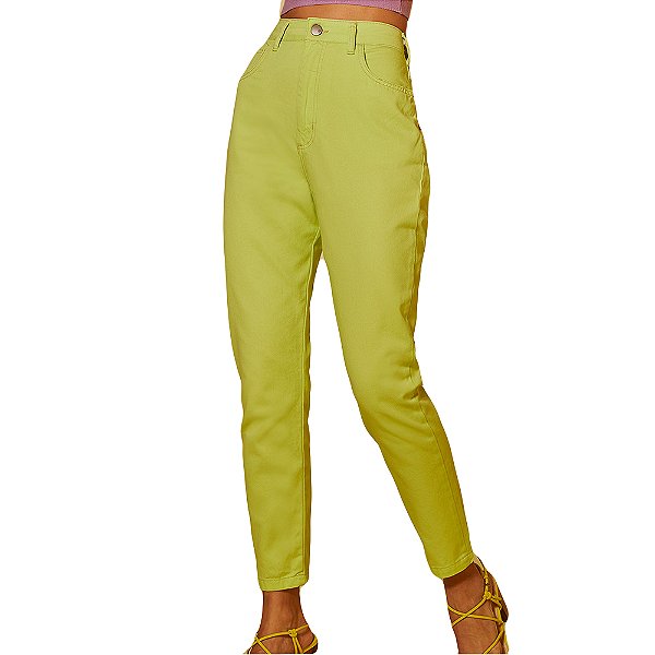 Calça Sarja Forum Mia Verde Feminina