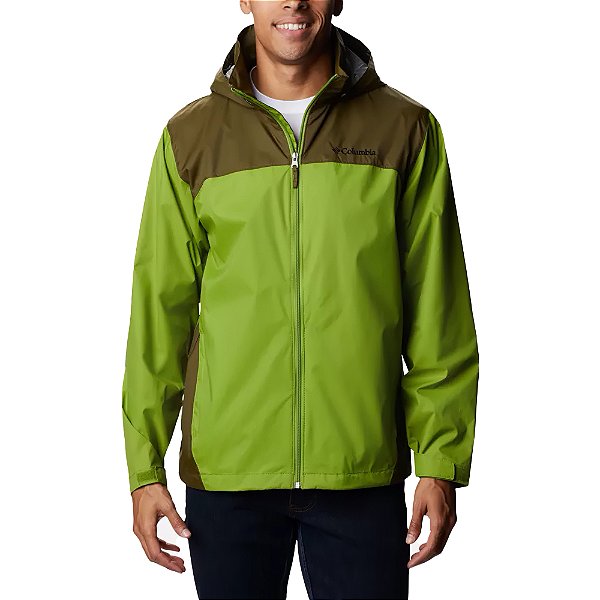 Jaqueta Columbia Glennaker Lake Rain VE23 Verde Claro Masculino