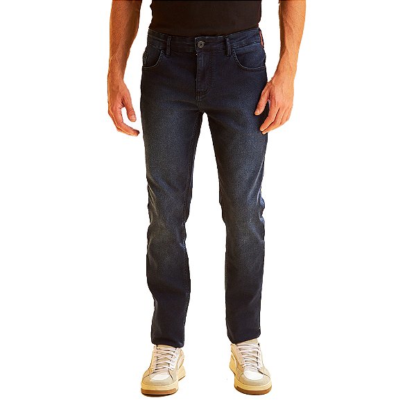 Calça Jeans Forum Igor Skinny Azul Marinho Masculino