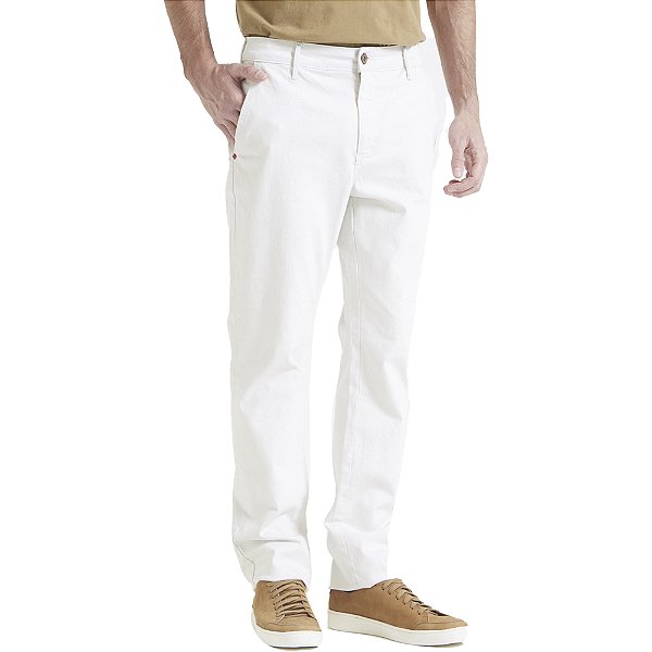 Calça Forum Vitor V23 Off White Masculino