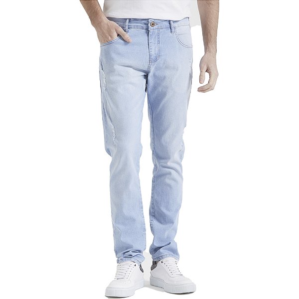 Calça Jeans Forum Igor Skinny V23 Azul Masculino