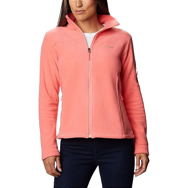 Jaqueta Columbia Fleece Fast Trek II Rosa Feminina