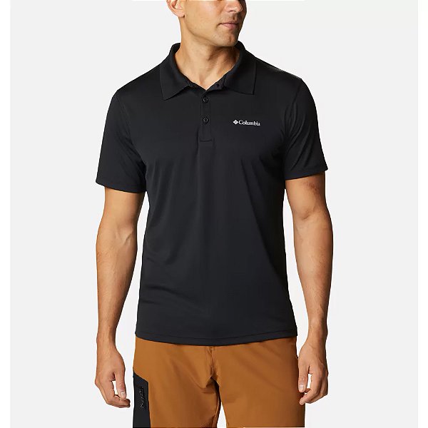 Camisa Polo Columbia Zero Rules Preto