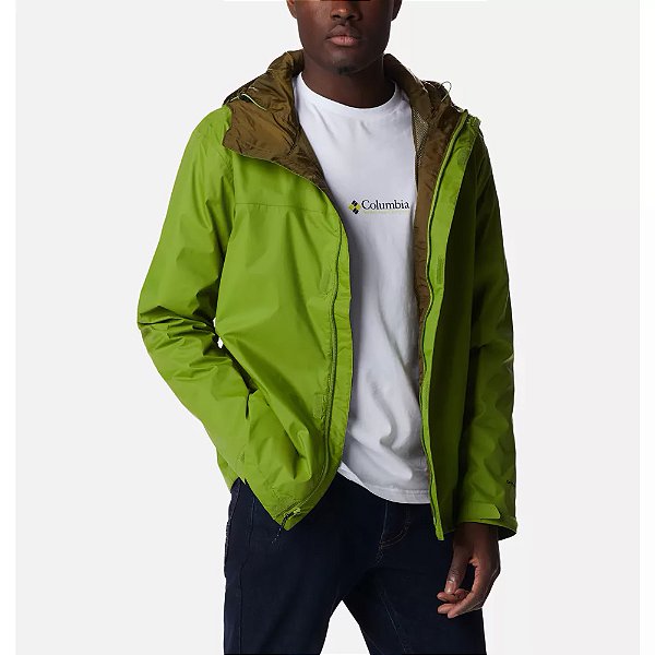 Jaqueta Columbia Watertight II Verde Claro Masculino