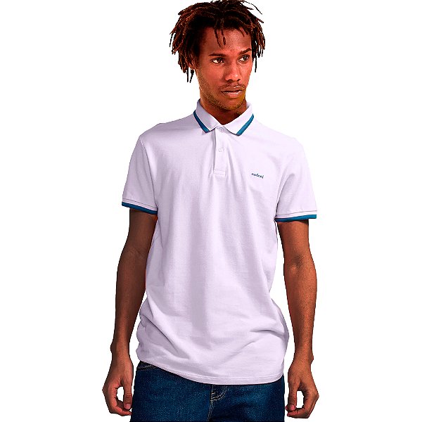 Camisa Polo Colcci Listras P23 Roxo Masculino