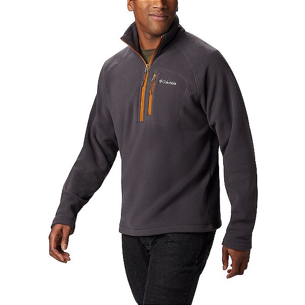 Jaqueta Columbia Fleece Fast Trek III Chumbo Masculina