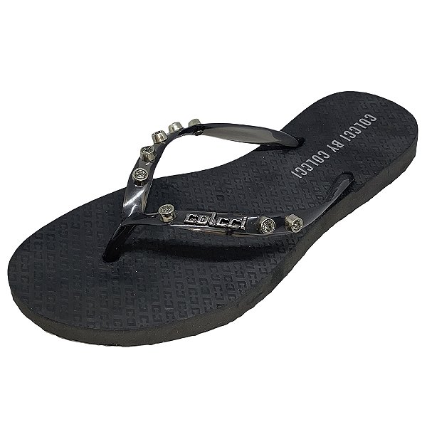 Sandália Colcci Cristal Preto Feminino