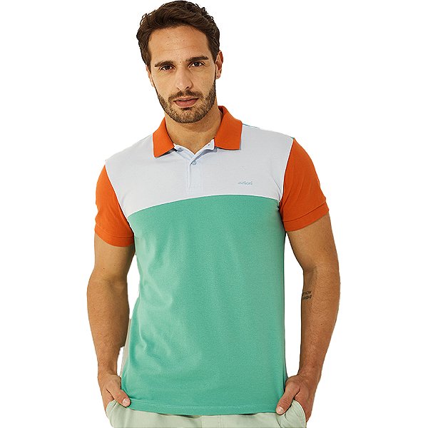 Camisa Polo Colcci V23 Verde Masculino