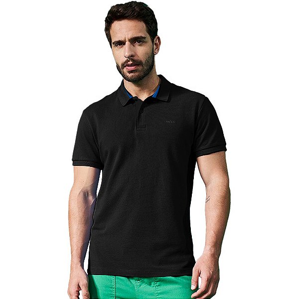 Camisa Polo Colcci Inside AV23 Preto Masculino