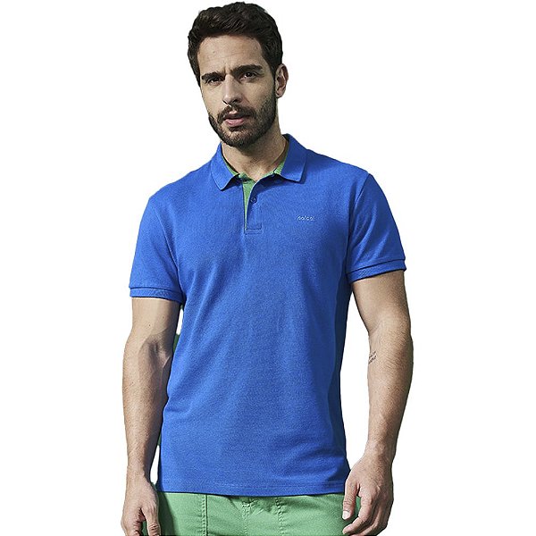 Camisa Polo Colcci Inside AV23 Azul Masculino
