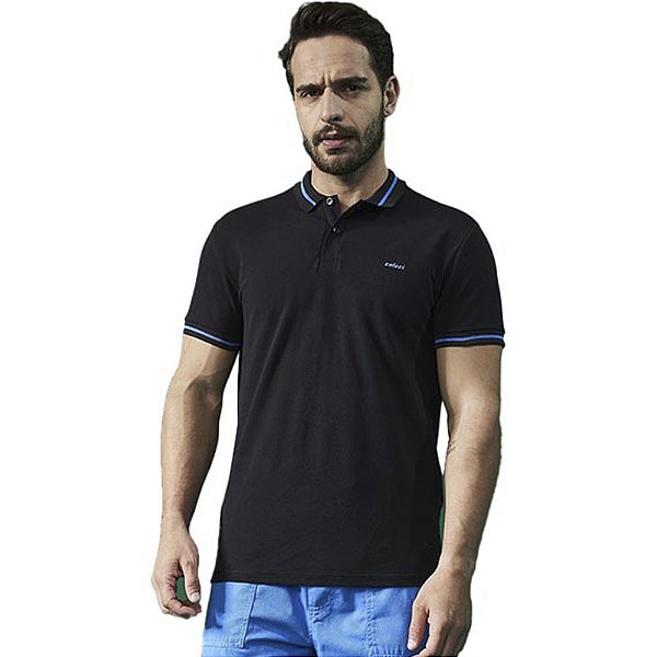 Camisa Polo Colcci Mid Line AV23 Preto Masculino