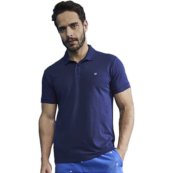 Camisa Polo Colcci New Logo AV23 Marinho Masculino