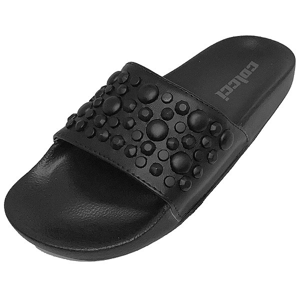 Chinelo Colcci Slide Rock Preto Feminino