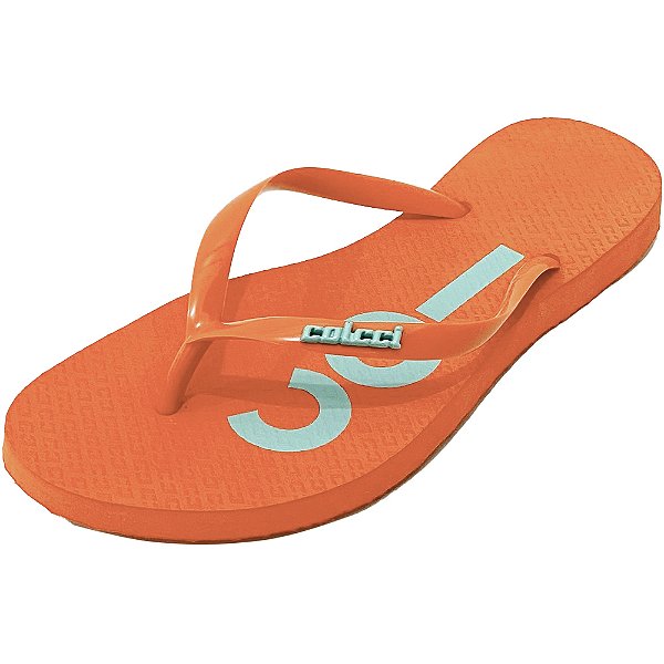 Sandália Colcci Bicolor Laranja Feminino
