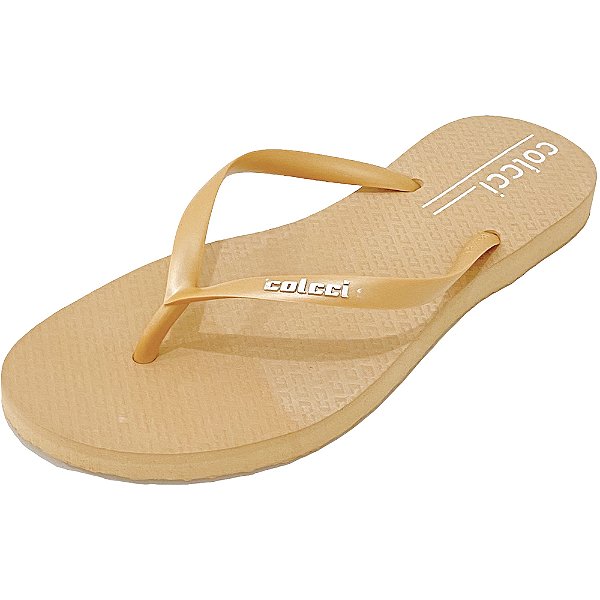 Sandália Colcci Basic Ouro Feminino