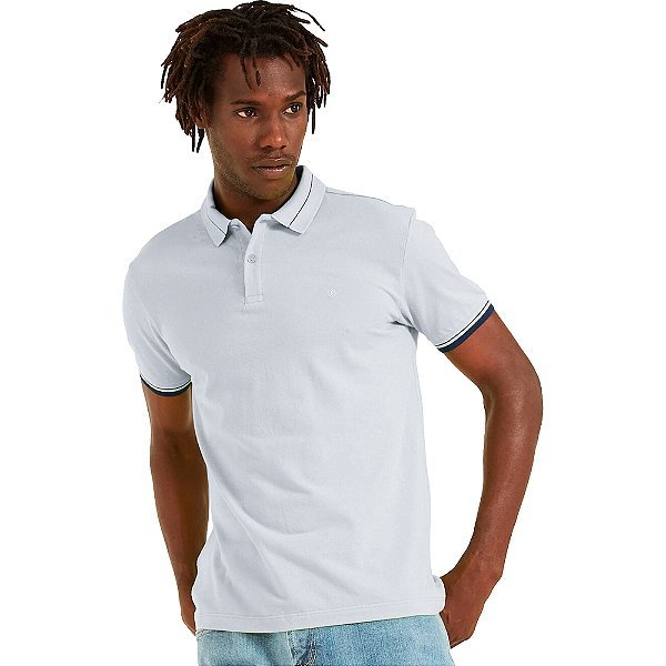 Camisa Polo Forum Classic P23 Branco Masculino