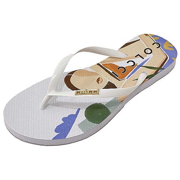 Sandália Colcci Lila Branco Feminino