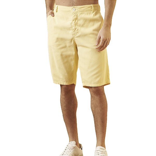 Bermuda Colcci Noah Amarelo Masculino
