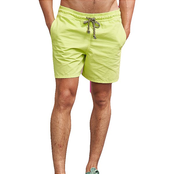 Bermuda Sarja Colcci Beach Verde Masculino