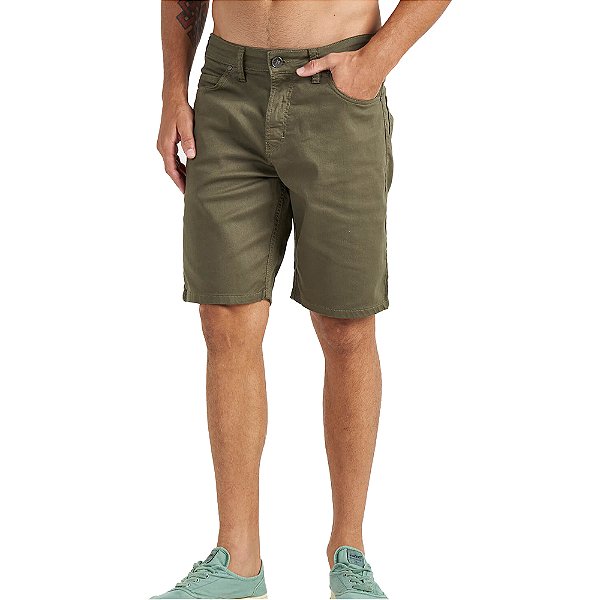 Bermuda Sarja Colcci Davi VE23 Verde Masculino