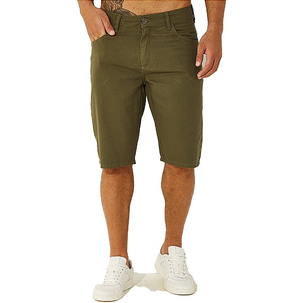 Bermuda Sarja Colcci Noah V23 Verde Masculino