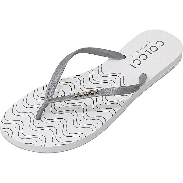 Sandália Colcci Waves Prata Feminino