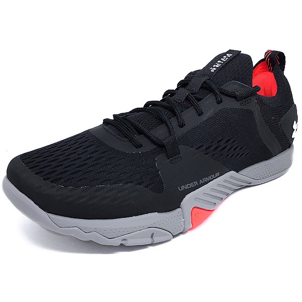 Tênis Under Armour Training TriBase Reign 2 Masculino Preto e Cinza