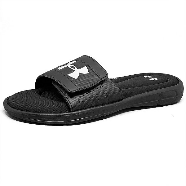 Chinelo Under Armour Slide Ignate Preto Unissex