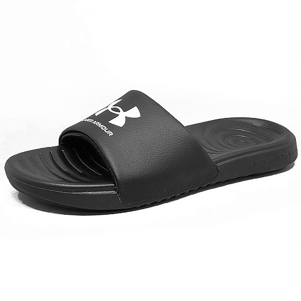 Chinelo Under Armour Slide Ansa Fix Preto Unissex
