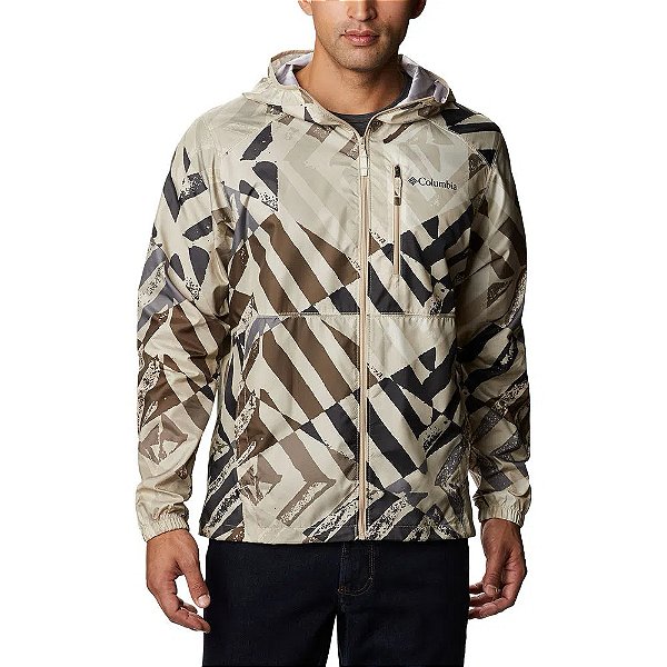 Jaqueta Columbia Flash Forward Windbreaker Bege Masculino