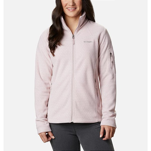 Jaqueta Columbia Fast Trek Printed Rosa Feminino