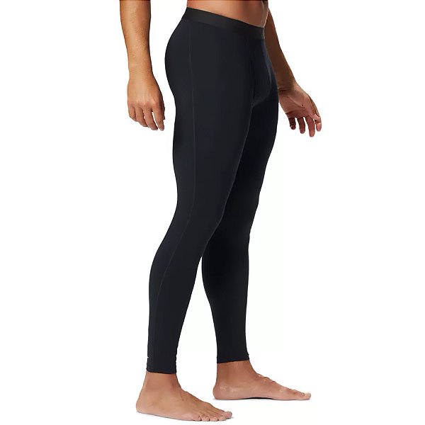 Calça Segunda Pele Columbia Midweight Stretch Tight Masculina Preto