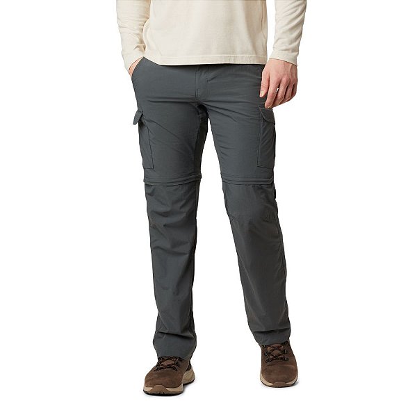Calça Columbia Cascades Explorer Convertible Chumbo
