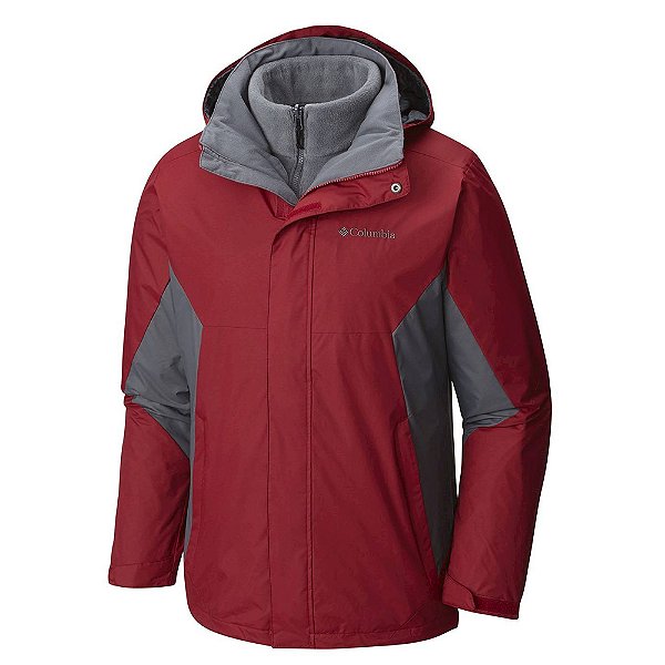 Jaqueta Columbia Eager Air Interchange Vermelho Masculino