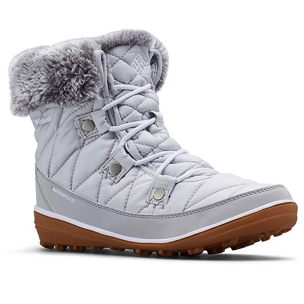 Bota Columbia Shorty Heavenly OmniHeat Outdry Cinza Feminino