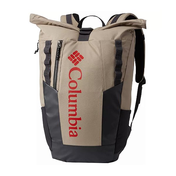 Mochila Columbia Convey 25L Rolltop Bege e Preta