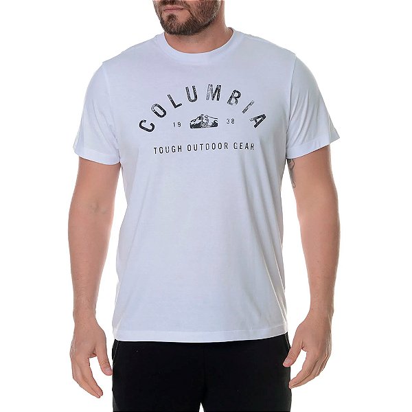 Camiseta Columbia CSC Dome Branco Masculino